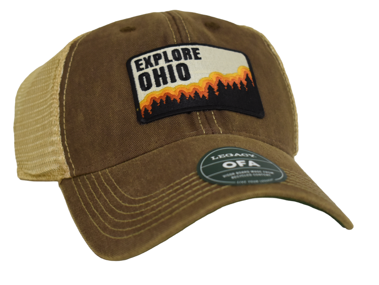 Explore Ohio-Brown hat