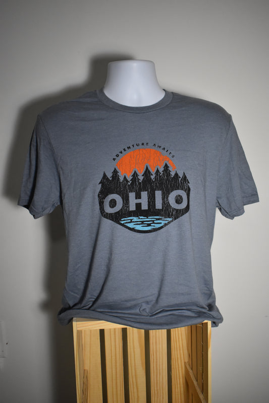 Adventure Awaits Ohio T-shirt