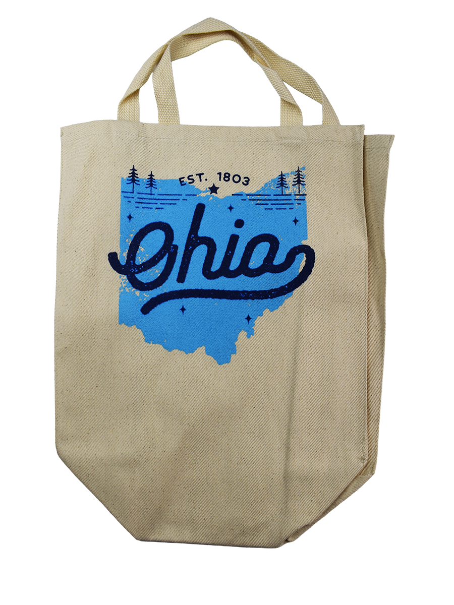 Ohio Est 1803 Canvas Tote