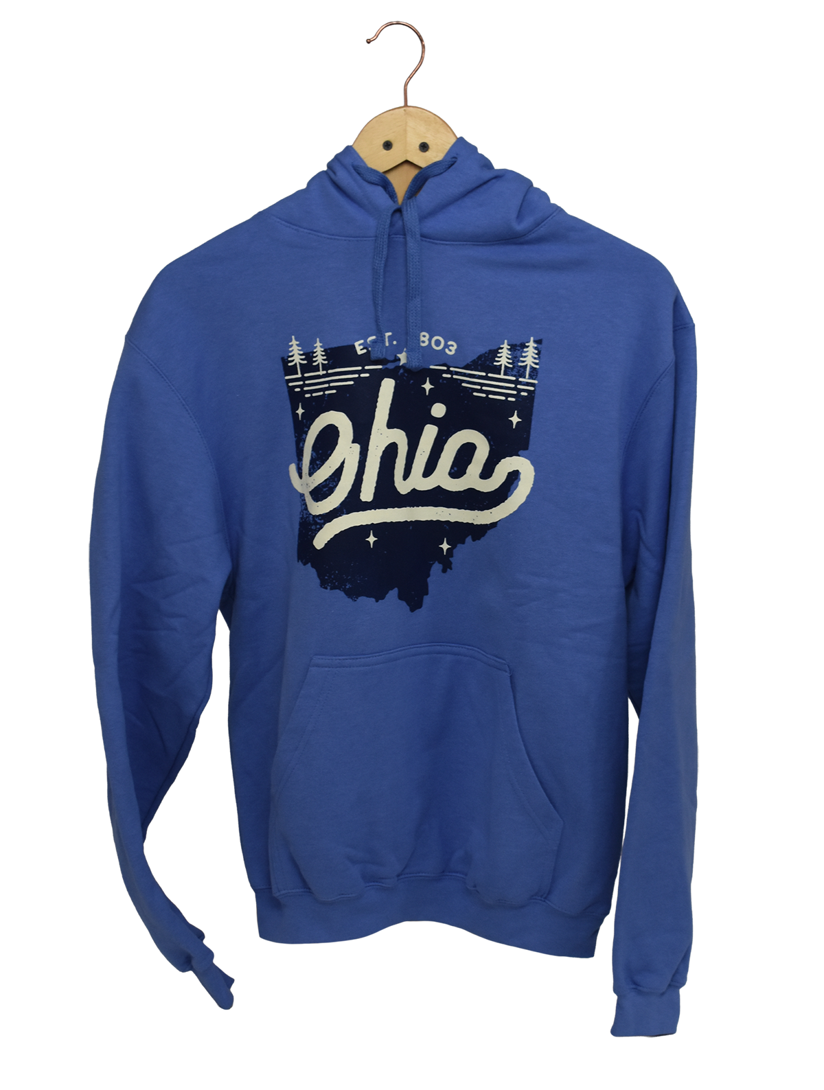 Ohio Est.Hoodie-Blue