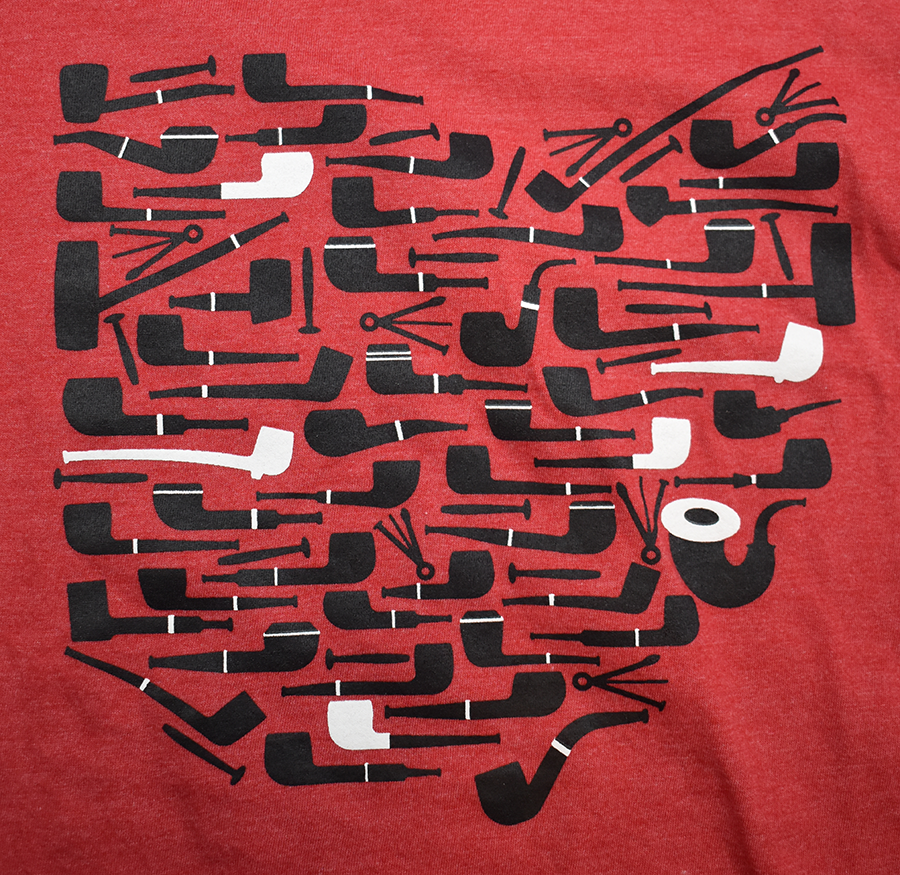 Ohio Pipe Shirt - RED
