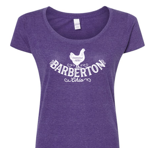 Barberton Chicken Womens Swoop neck